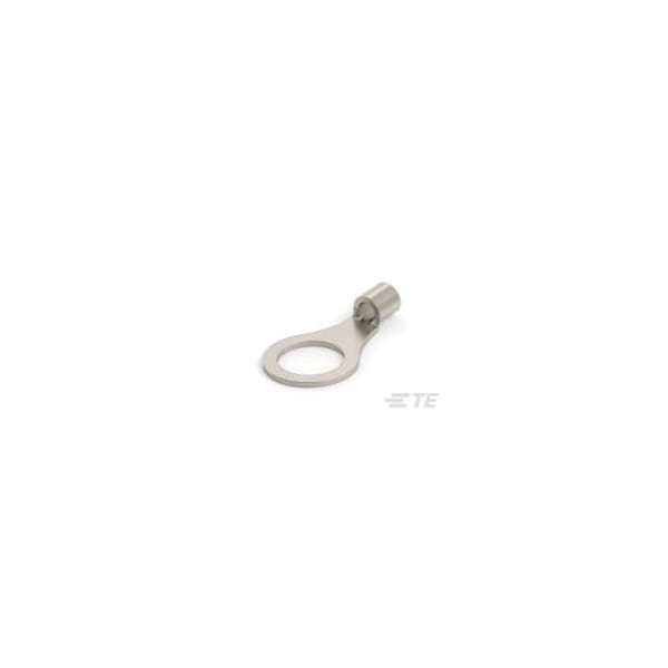 Te Connectivity Ring Terminal, 5/16 in Stud Size, 14 AWG, Bare Insulated 322340 - main